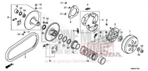 DRIVEN FACE WW125AK de 2019